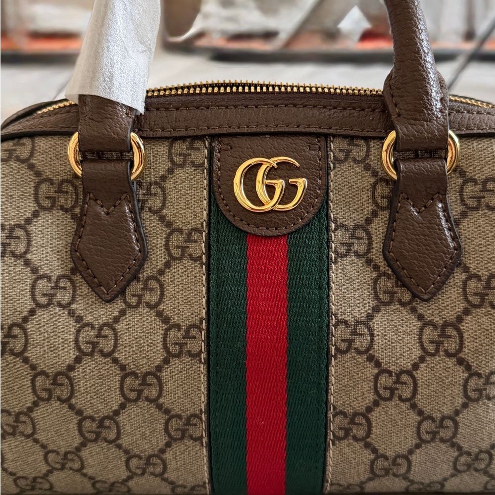 Gucci Ophidia with Red and Green Stripes - Picture 3 of 5